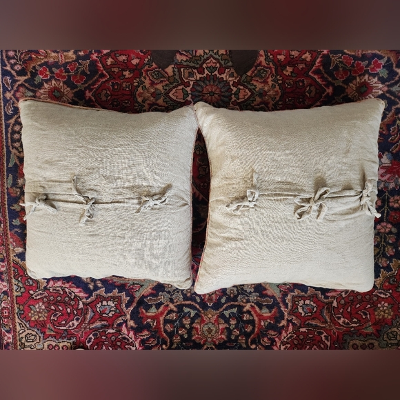 Pine Cone Hill Anatolia 100% Linen Sham or Shams w/Duck Feathers Insert HUGE - Picture 16 of 16